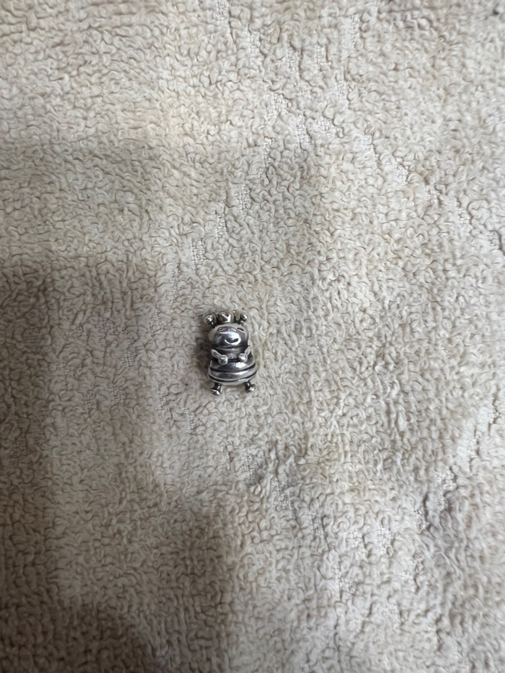 Pandora Sterling Silver Queen Bee with Crown Charm - Silver